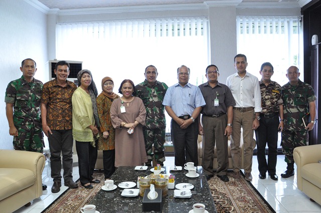 Kunjungan USU ke Kodam 4