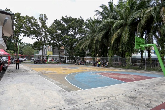 Lapangan Basket gelanggang Custom