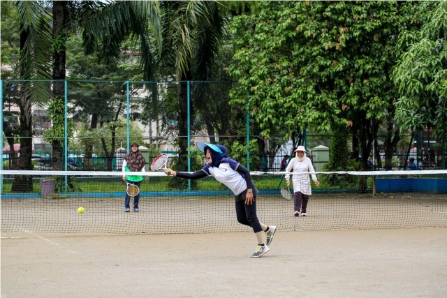 Lapangan Tenis USU 2 Custom