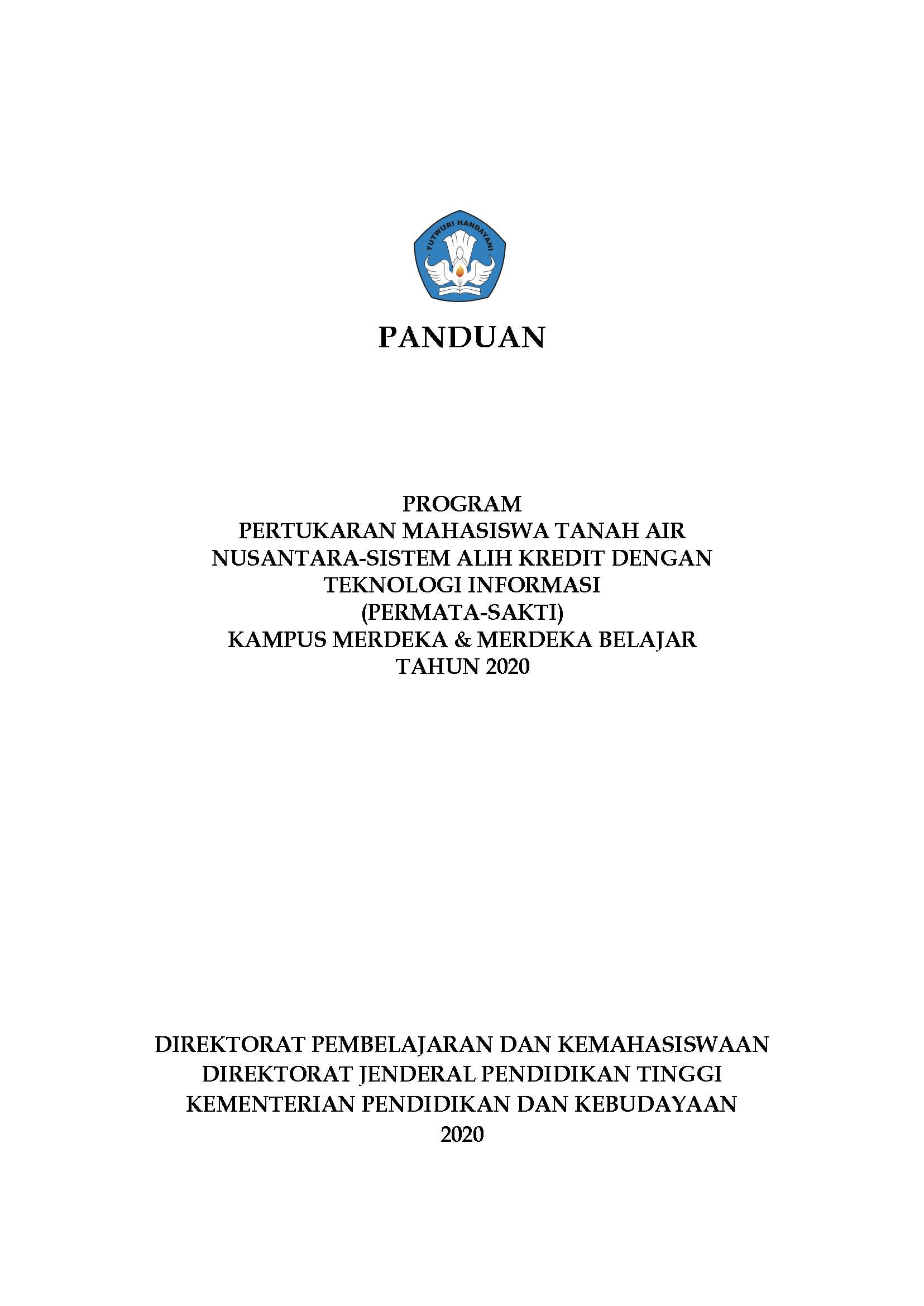 PANDUAN PROGRAM PERMATA SAKTI 2020 2 1