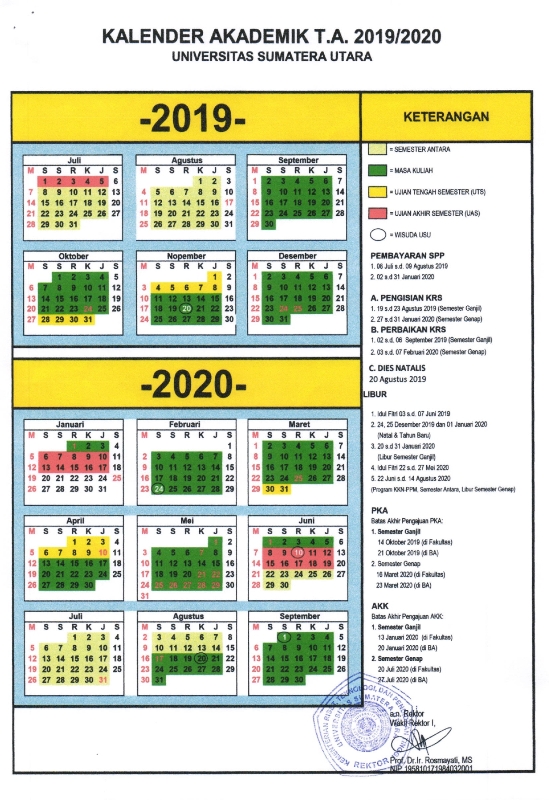 Jadwal Kegiatan Akademik USU page 0003